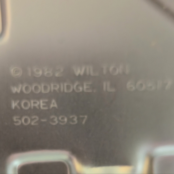 Vintage Wilton 1982 Holiday House Cake Pan Kit - Gingerbread Christmas - Picture 2 of 6